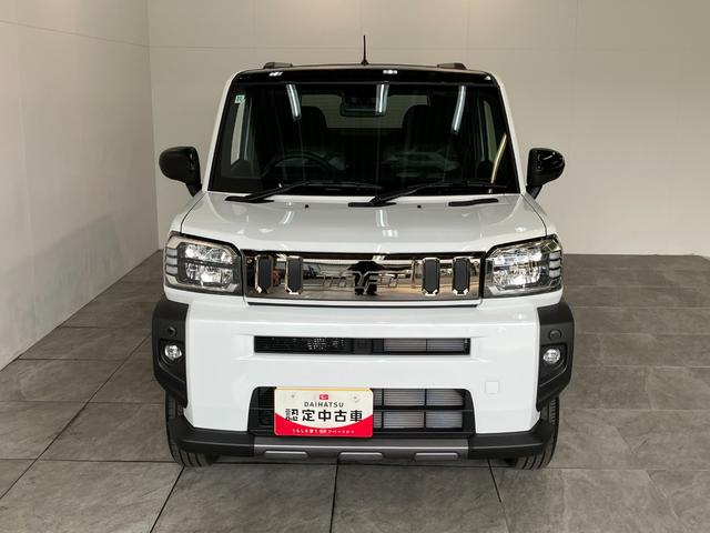 タフトＧダーククロムベンチャー　ＬＥＤ　届出済未使用車追突被害軽減ブレーキ　コーナーセンサー　ＬＥＤ　スマートキー　オートエアコン　前席シートヒーター　ナビ取付時用バックカメラ　オートライト　エコアイドル（滋賀県）の中古車