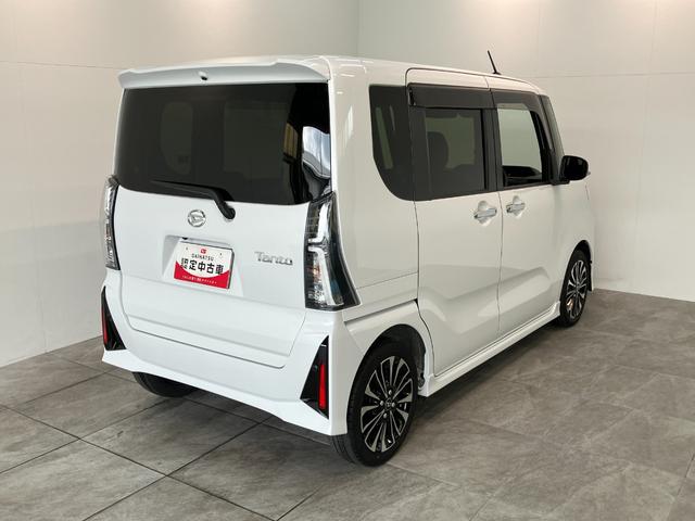 タントカスタムＲＳ　フルセグナビ　バックカメラ　後席モニター衝突被害軽減ブレーキ　コーナーセンサー　両側電動スライドドア　シートヒーター　ＬＥＤ　フルセグナビ　ＤＶＤ　Ｂｌｕｅｔｏｏｔｈ　後席モニター　バックカメラ　前後ドラレコ　オートライト　スマートキー（滋賀県）の中古車