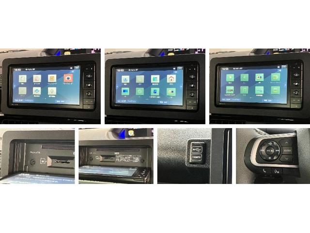 タントカスタムＲＳ　フルセグナビ　バックカメラ　後席モニター衝突被害軽減ブレーキ　コーナーセンサー　両側電動スライドドア　シートヒーター　ＬＥＤ　フルセグナビ　ＤＶＤ　Ｂｌｕｅｔｏｏｔｈ　後席モニター　バックカメラ　前後ドラレコ　オートライト　スマートキー（滋賀県）の中古車