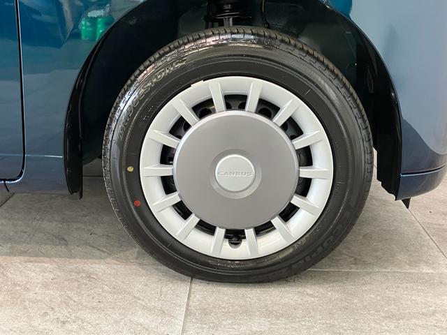 ムーヴキャンバスセオリーＧ　届出済未使用車　両側電動スライドドア　ＬＥＤ衝突被害軽減ブレーキ　コーナーセンサー　バックカメラ（ナビ装着時用）　両側電動スライドドア　前席シートヒーター　電動パーキングブレーキ　ＬＥＤヘッドライト　オートエアコン　スマートキー　エコアイドル（滋賀県）の中古車