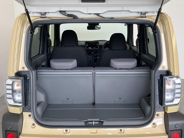 タフトＧ　ダーククロムベンチャー　届出済未使用車　　スマートキー衝突被害軽減ブレーキ　コーナーセンサー　バックカメラ（ナビ装着時用）　前席シートヒーター　電動パーキングブレーキ　１５インチ専用アルミホイール　オートライト　オートエアコン　スマートキー　エコアイドル（滋賀県）の中古車