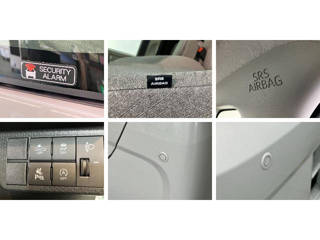 タントＸ　届出済未使用車　左側電動スライドドア　ＬＥＤヘッドライト衝突被害軽減ブレーキ　コーナーセンサー　バックカメラ（ナビ装着時用）　前席シートヒーター　電動パーキングブレーキ　　電動格納ミラー　オートライト　オートエアコン　スマートキー　エコアイドル（滋賀県）の中古車