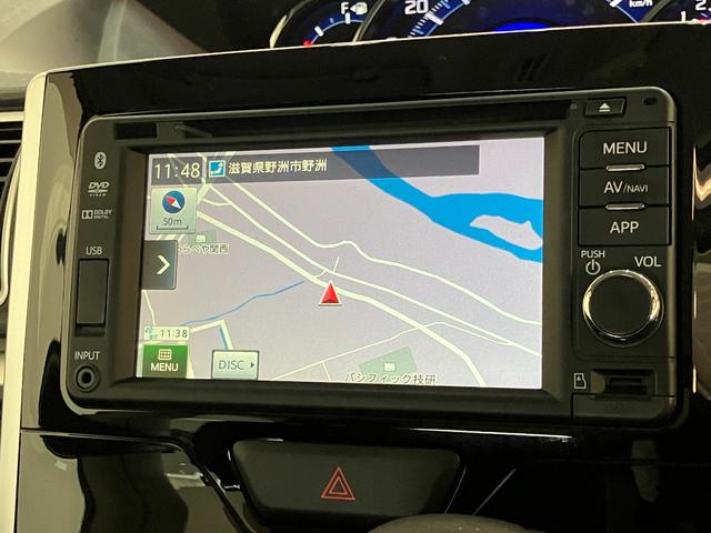 タントカスタムＸ　ＳＡII　ワンセグナビ　バックカメラ追突被害軽減ブレーキ　スマアシ２　ＬＥＤヘッドライト　スマートキー　左側電動スライドドア　ワンセグナビ　ＤＶＤ　Ｂｌｕｅｔｏｏｔｈ　ＵＳＢ　バックカメラ　オートエアコン　エコアイドル（滋賀県）の中古車
