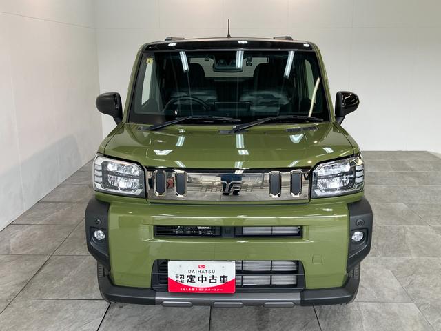 タフトＧターボ　ダーククロムベンチャー　１０型ナビ　バックカメラ追突被害軽減ブレーキ　スマアシ　コーナーセンサー　ＬＥＤ　スマートキー　シートヒーター　レーダークルコン　１０型フルセグナビ　バックカメラ　前後ドラレコ　ＥＴＣ車載器　ＤＶＤ　Ｂｌｕｅｔｏｏｔｈ（滋賀県）の中古車