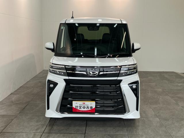 タントカスタムＸ　両側電動スライドドア　前席シートヒーター追突被害軽減ブレーキ　スマアシ　コーナーセンサー　ＬＥＤ　スマートキー　両側電動スライドドア　前席シートヒーター　オートエアコン　ナビ取付時用バックカメラ　１４インチアルミ　エコアイドル（滋賀県）の中古車