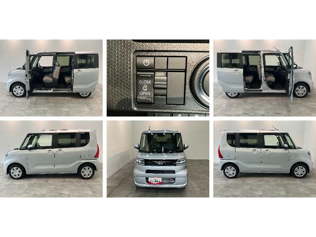タントＸ　左側電動スライドドア　届出済未使用車追突被害軽減ブレーキ　スマアシ　コーナーセンサー　ＬＥＤヘッドライト　スマートキー　左側電動スライドドア　前席シートヒーター　ナビ取付時用バックカメラ　オートエアコン　エコアイドル（滋賀県）の中古車