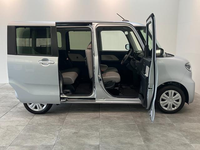 タントＸ　左側電動スライドドア　届出済未使用車追突被害軽減ブレーキ　スマアシ　コーナーセンサー　ＬＥＤヘッドライト　スマートキー　左側電動スライドドア　前席シートヒーター　ナビ取付時用バックカメラ　オートエアコン　エコアイドル（滋賀県）の中古車