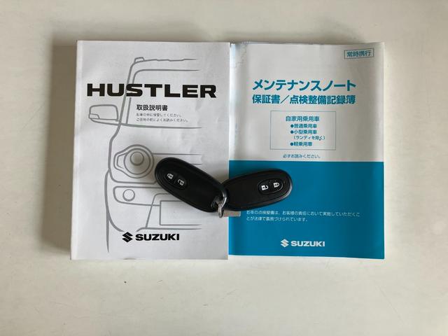 ハスラーＸ　フルセグナビ　バックカメラ　ＥＴＣ　運転席シートヒーター追突被害軽減ブレーキ　フルセグナビ　ＤＶＤ　Ｂｌｕｅｔｏｏｔｈ　ＵＳＢ　バックカメラ　ＬＥＤ　運転席シートヒーター　オートエアコン　オートライト　スマートキー　アイドリングストップ（滋賀県）の中古車