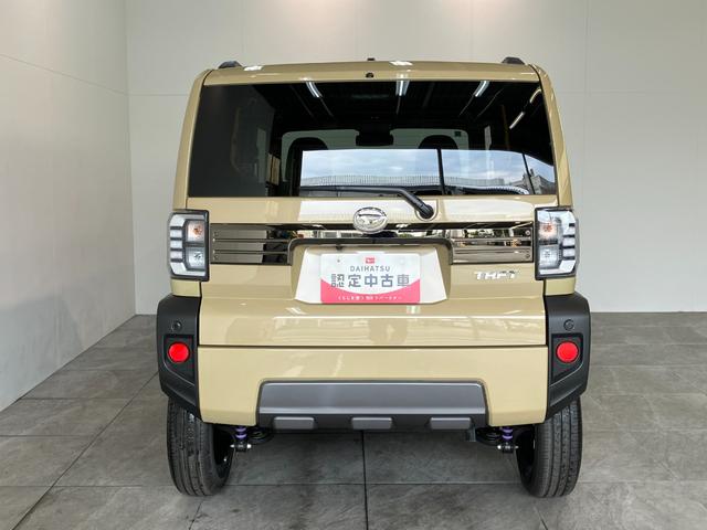タフトＧダーククロムベンチャー　届出済未使用車　前席シートヒーター追突被害軽減ブレーキ　コーナーセンサー　ＬＥＤ　スマートキー　オートエアコン　前席シートヒーター　ナビ取付時用バックカメラ　スカイフィールトップ　１５インチアルミ　オートライト　エコアイドル（滋賀県）の中古車