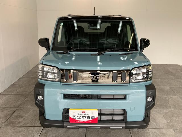 タフトＧダーククロムベンチャー　届出済未使用車　前席シートヒーター追突被害軽減ブレーキ　コーナーセンサー　ＬＥＤ　スマートキー　オートエアコン　前席シートヒーター　ナビ取付時用バックカメラ　電動パーキングブレーキ　オートライト　エコアイドル（滋賀県）の中古車
