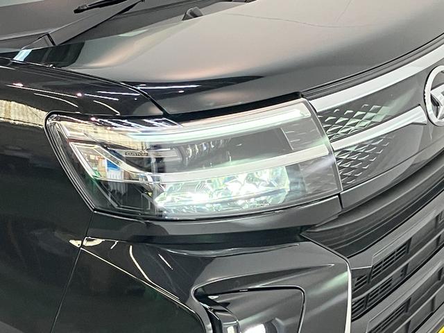 タントカスタムＸ　届出済未使用車　両側電動スライドドア　ＬＥＤ追突被害軽減ブレーキ　コーナーセンサー　ＬＥＤ　スマートキー　両側電動スライドドア　前席シートヒーター　オートエアコン　ナビ取付時用バックカメラ　オートライト　エコアイドル（滋賀県）の中古車