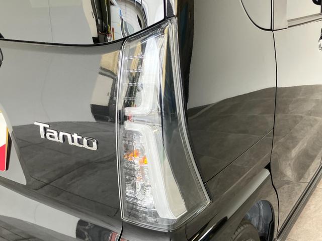 タントカスタムＸ　届出済未使用車　両側電動スライドドア　ＬＥＤ追突被害軽減ブレーキ　コーナーセンサー　ＬＥＤ　スマートキー　両側電動スライドドア　前席シートヒーター　オートエアコン　ナビ取付時用バックカメラ　オートライト　エコアイドル（滋賀県）の中古車