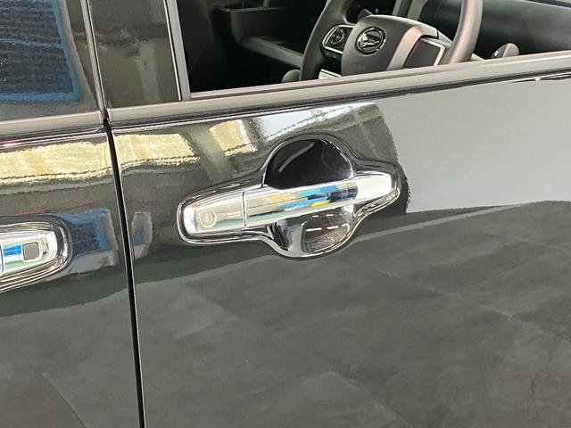 タントカスタムＸ　届出済未使用車　両側電動スライドドア　ＬＥＤ追突被害軽減ブレーキ　コーナーセンサー　ＬＥＤ　スマートキー　両側電動スライドドア　前席シートヒーター　オートエアコン　ナビ取付時用バックカメラ　オートライト　エコアイドル（滋賀県）の中古車