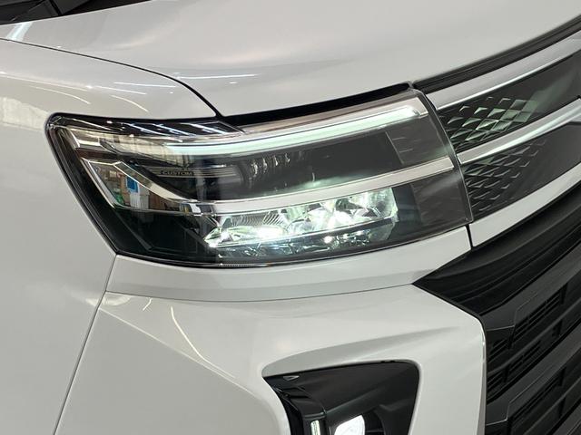 タントカスタムＸ　届出済未使用車　９型ディスプレイオーディオ追突被害軽減ブレーキ　コーナーセンサー　ＬＥＤヘッド　スマートキー　両側電動スライドドア　前席シートヒーター　オートエアコン　　フルセグ　Ｂｌｕｅｔｏｏｔｈ　ＵＳＢ　バックカメラ　エコアイドル（滋賀県）の中古車