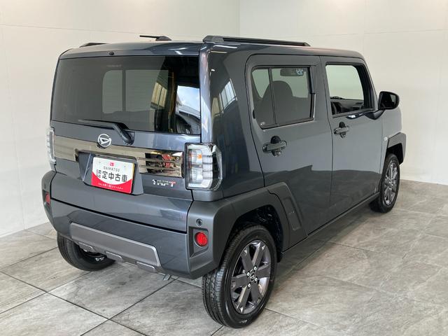 タフトＧダーククロムベンチャー　ＬＥＤ　届出済未使用車追突被害軽減ブレーキ　コーナーセンサー　ＬＥＤ　スマートキー　オートエアコン　前席シートヒーター　ナビ取付時用バックカメラ　オートライト　エコアイドル（滋賀県）の中古車