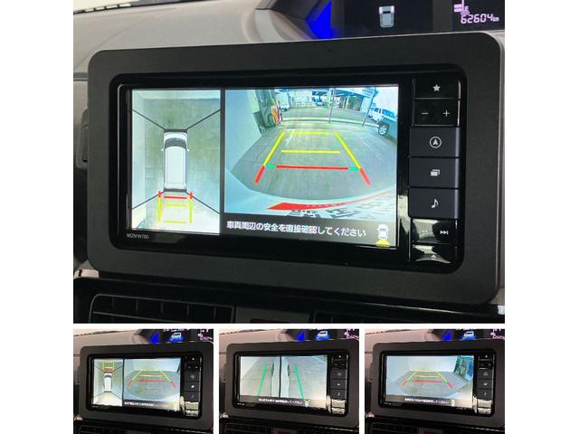 タントカスタムＸセレクション　４ＷＤ　フルセグナビ　バックカメラ追突被害軽減ブレーキ　コーナーセンサー　ＬＥＤヘッド　スマートキー　両側電動スライドドア　前席シートヒーター　オートエアコン　ＤＶＤ　Ｂｌｕｅｔｏｏｔｈ　ＵＳＢ　オートライト　エコアイドル（滋賀県）の中古車