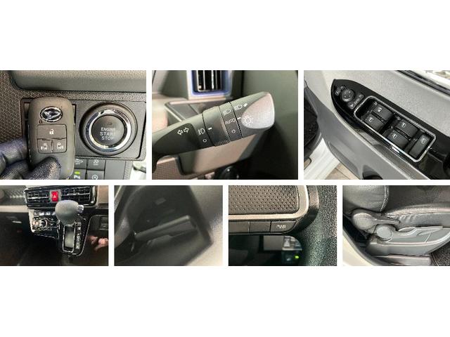 タントカスタムＸセレクション　４ＷＤ　フルセグナビ　バックカメラ追突被害軽減ブレーキ　コーナーセンサー　ＬＥＤヘッド　スマートキー　両側電動スライドドア　前席シートヒーター　オートエアコン　ＤＶＤ　Ｂｌｕｅｔｏｏｔｈ　ＵＳＢ　オートライト　エコアイドル（滋賀県）の中古車