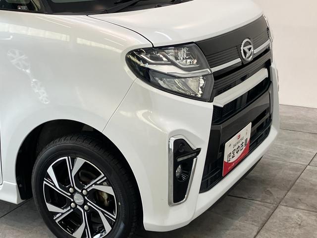 タントカスタムＸセレクション　４ＷＤ　フルセグナビ　バックカメラ追突被害軽減ブレーキ　コーナーセンサー　ＬＥＤヘッド　スマートキー　両側電動スライドドア　前席シートヒーター　オートエアコン　ＤＶＤ　Ｂｌｕｅｔｏｏｔｈ　ＵＳＢ　オートライト　エコアイドル（滋賀県）の中古車