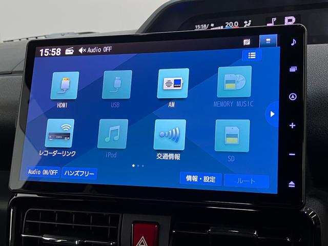 タントカスタムＲＳ　１０型ナビ　バックカメラ　レーダークルコン追突被害軽減ブレーキ　スマアシ　コーナーセンサー　ＬＥＤ　スマートキー　両側電動スライドドア　前席シートヒーター　１０型フルセグナビ　ＤＶＤ　Ｂｌｕｅｔｏｏｔｈ　ＵＳＢ　バックカメラ　前後ドラレコ（滋賀県）の中古車