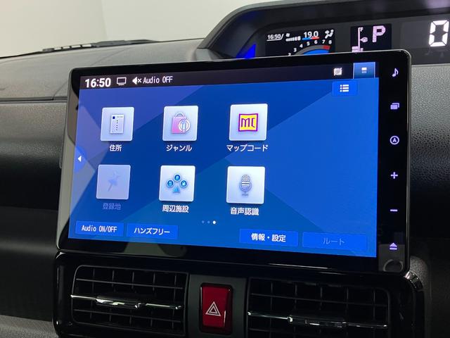 タントカスタムＲＳターボ　１０インチフルセグナビ　パノラマカメラ追突被害軽減ブレーキ　コーナーセンサー　ＬＥＤ　スマートキー　両側電動スライドドア　前席シートヒーター　オートエアコン　　フルセグナビ　ＤＶＤ　Ｂｌｕｅｔｏｏｔｈ　ＵＳＢ　パノラマカメラ　ドラレコ（滋賀県）の中古車