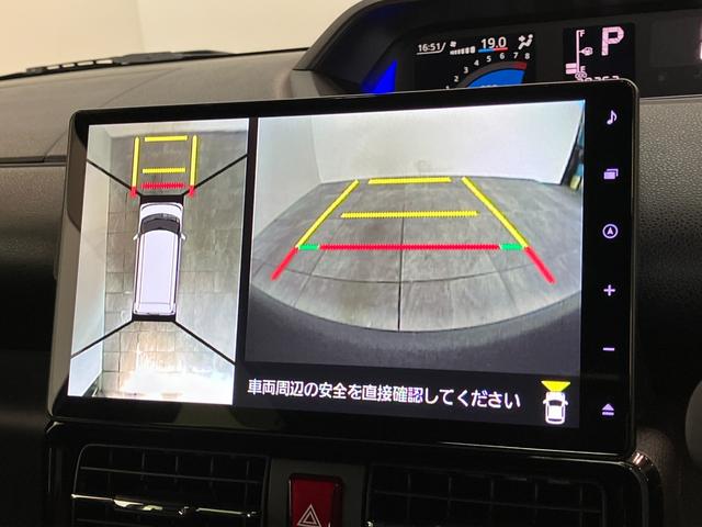 タントカスタムＲＳターボ　１０インチフルセグナビ　パノラマカメラ追突被害軽減ブレーキ　コーナーセンサー　ＬＥＤ　スマートキー　両側電動スライドドア　前席シートヒーター　オートエアコン　　フルセグナビ　ＤＶＤ　Ｂｌｕｅｔｏｏｔｈ　ＵＳＢ　パノラマカメラ　ドラレコ（滋賀県）の中古車