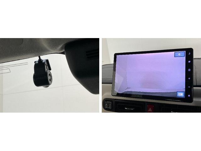 ムーヴキャンバスストライプスＧ　１０インチフルセグナビ　パノラマカメラ追突被害軽減ブレーキ　スマアシ　コーナーセンサー　ＬＥＤ　スマートキー　両側電動スライド　シートヒータ−　ＤＶＤ　Ｂｌｕｅｔｏｏｔｈ　ＵＳＢ　スマートパノラマパーキング　前後車内ドラレコ（滋賀県）の中古車