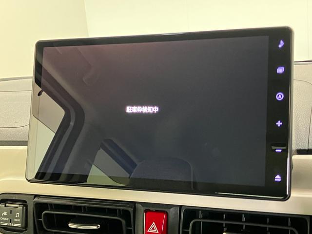ムーヴキャンバスストライプスＧ　１０インチフルセグナビ　パノラマカメラ追突被害軽減ブレーキ　スマアシ　コーナーセンサー　ＬＥＤ　スマートキー　両側電動スライド　シートヒータ−　ＤＶＤ　Ｂｌｕｅｔｏｏｔｈ　ＵＳＢ　スマートパノラマパーキング　前後車内ドラレコ（滋賀県）の中古車