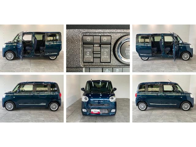 ムーヴキャンバスセオリーＧターボ　９型ディスプレイオーディオ　パノラマカメラ追突被害軽減ブレーキ　コーナーセンサー　ＬＥＤ　スマートキー　両側電動スライドドア　前席シートヒーター　前後ドラレコ　駐車支援システム　オートエアコン　Ｂｌｕｅｔｏｏｔｈ　ＵＳＢ　オートライト（滋賀県）の中古車