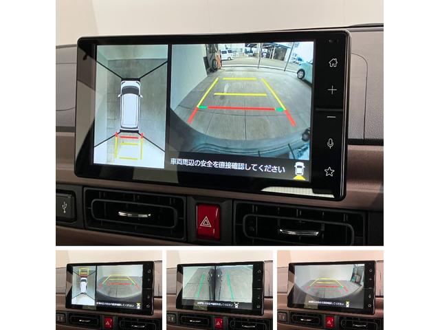 ムーヴキャンバスセオリーＧターボ　９型ディスプレイオーディオ　パノラマカメラ追突被害軽減ブレーキ　コーナーセンサー　ＬＥＤ　スマートキー　両側電動スライドドア　前席シートヒーター　前後ドラレコ　駐車支援システム　オートエアコン　Ｂｌｕｅｔｏｏｔｈ　ＵＳＢ　オートライト（滋賀県）の中古車