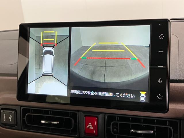ムーヴキャンバスセオリーＧターボ　９型ディスプレイオーディオ　パノラマカメラ追突被害軽減ブレーキ　コーナーセンサー　ＬＥＤ　スマートキー　両側電動スライドドア　前席シートヒーター　前後ドラレコ　駐車支援システム　オートエアコン　Ｂｌｕｅｔｏｏｔｈ　ＵＳＢ　オートライト（滋賀県）の中古車
