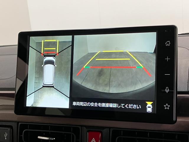 ムーヴキャンバスセオリーＧターボ　９型ディスプレイオーディオ　パノラマカメラ追突被害軽減ブレーキ　コーナーセンサー　ＬＥＤ　両側パワスラ　前席シートヒーター　パノラマカメラ　Ｂｌｕｅｔｏｏｔｈ　ＵＳＢ　スマートパノラマパーキング　オートライト　エコアイドル　ドラレコ（滋賀県）の中古車
