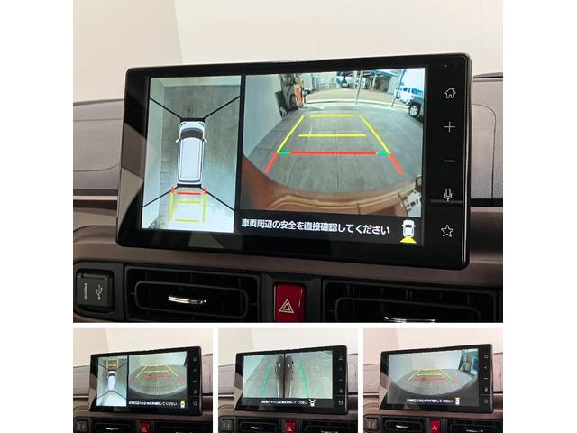 ムーヴキャンバスセオリーＧターボ　９型ディスプレイオーディオ　パノラマカメラ追突被害軽減ブレーキ　コーナーセンサー　ＬＥＤ　スマートキー　両側パワスラ　シートヒーター　Ｂｌｕｅｔｏｏｔｈ　ＵＳＢ　レーダークルーズコントロール　駐車支援システム　ドラレコ（滋賀県）の中古車