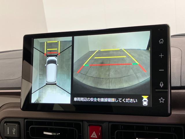 ムーヴキャンバスセオリーＧターボ　９型ディスプレイオーディオ　パノラマカメラ追突被害軽減ブレーキ　コーナーセンサー　ＬＥＤ　スマートキー　両側パワスラ　シートヒーター　Ｂｌｕｅｔｏｏｔｈ　ＵＳＢ　レーダークルーズコントロール　駐車支援システム　ドラレコ（滋賀県）の中古車