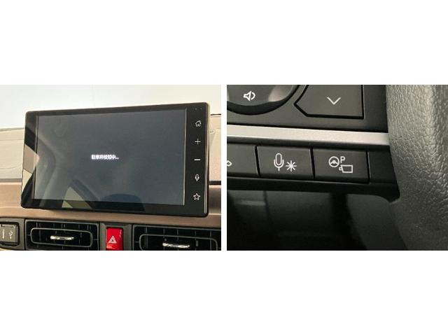 ムーヴキャンバスセオリーＧターボ　９型ディスプレイオーディオ　パノラマカメラ追突被害軽減ブレーキ　コーナーセンサー　ＬＥＤ　スマートキー　両側パワスラ　前席シートヒーター　Ｂｌｕｅｔｏｏｔｈ　ＵＳＢ　スマートパノラマパーキング　ドラレコ　レーダークルーズコントロール（滋賀県）の中古車
