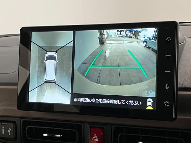 ムーヴキャンバスセオリーＧターボ　９型ディスプレイオーディオ　パノラマカメラ追突被害軽減ブレーキ　コーナーセンサー　ＬＥＤ　スマートキー　両側パワスラ　前席シートヒーター　Ｂｌｕｅｔｏｏｔｈ　ＵＳＢ　スマートパノラマパーキング　ドラレコ　レーダークルーズコントロール（滋賀県）の中古車
