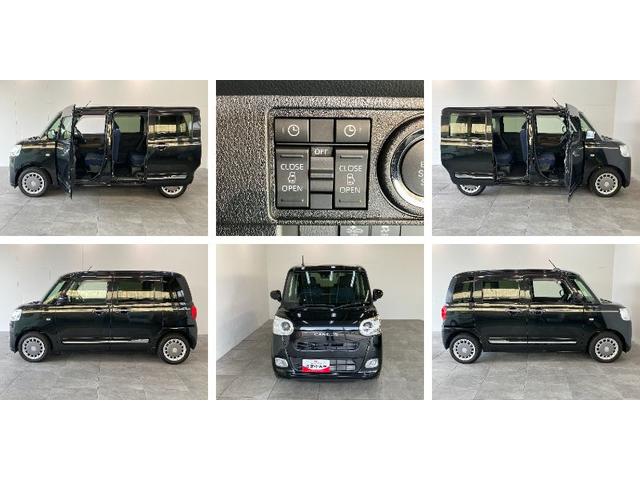 ムーヴキャンバスセオリーＧターボ　９型ディスプレイオーディオ　パノラマカメラ追突被害軽減ブレーキ　コーナーセンサー　ＬＥＤ　スマートキー　両側パワスラ　シートヒーター　駐車支援システム　オートエアコン　Ｂｌｕｅｔｏｏｔｈ　ＵＳＢ　レーダークルーズコントロール　前後ドラレコ（滋賀県）の中古車