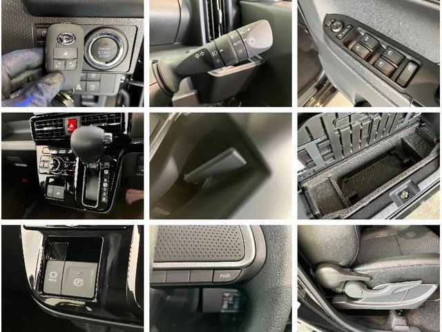 タントカスタムＸ　両側電動スライドドア　届出済未使用車追突被害軽減ブレーキ　スマアシ　コーナーセンサー　ＬＥＤ　スマートキー　両側電動スライドドア　前席シートヒーター　オートエアコン　ナビ取付時用バックカメラ（滋賀県）の中古車