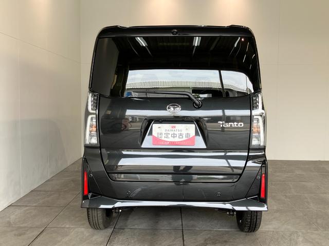 タントカスタムＸ　両側電動スライドドア　届出済未使用車追突被害軽減ブレーキ　スマアシ　コーナーセンサー　ＬＥＤ　スマートキー　両側電動スライドドア　前席シートヒーター　オートエアコン　ナビ取付時用バックカメラ（滋賀県）の中古車