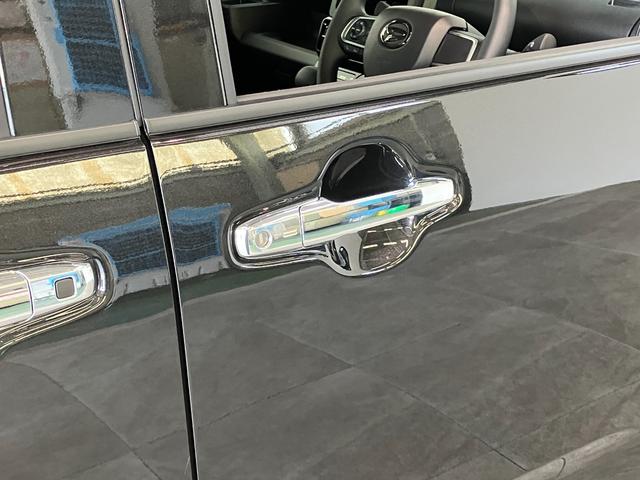 タントカスタムＸ　両側電動スライドドア　届出済未使用車追突被害軽減ブレーキ　スマアシ　コーナーセンサー　ＬＥＤ　スマートキー　両側電動スライドドア　前席シートヒーター　オートエアコン　ナビ取付時用バックカメラ（滋賀県）の中古車