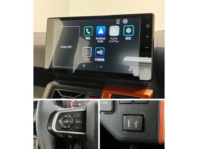 タフトＧ　９型ディスプレイオーディオ　バックカメラ追突被害軽減ブレーキ　コーナーセンサー　ＬＥＤ　スマートキー　オートエアコン　前席シートヒーター　Ｂｌｕｅｔｏｏｔｈ　ＵＳＢ　１５インチアルミ　エコアイドル　レーダークルーズコントロール（滋賀県）の中古車