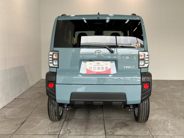 タフトＧ　９型ディスプレイオーディオ　バックカメラ追突被害軽減ブレーキ　コーナーセンサー　ＬＥＤ　スマートキー　オートエアコン　前席シートヒーター　Ｂｌｕｅｔｏｏｔｈ　ＵＳＢ　１５インチアルミ　エコアイドル　レーダークルーズコントロール（滋賀県）の中古車