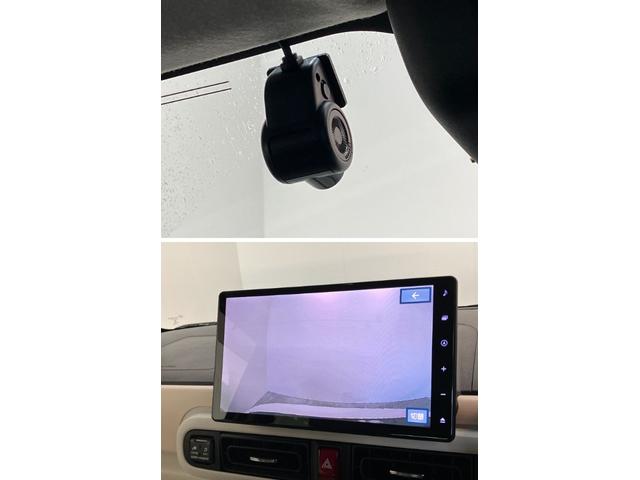 ムーヴキャンバスストライプスＧ　１０型ナビ　Ｐカメラ　駐車支援システム追突被害軽減ブレーキ　コーナーセンサー　ＬＥＤ　スマートキー　両側パワスラ　前席シートヒーター　スマートパノラマパーキング　　ＤＶＤ　Ｂｌｕｅｔｏｏｔｈ　ＵＳＢ　前後車内ドラレコ　パノラマカメラ（滋賀県）の中古車