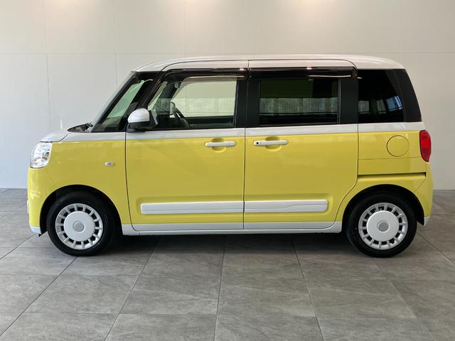 ムーヴキャンバスストライプスＧ　１０型ナビ　Ｐカメラ　駐車支援システム追突被害軽減ブレーキ　コーナーセンサー　ＬＥＤ　スマートキー　両側パワスラ　前席シートヒーター　スマートパノラマパーキング　　ＤＶＤ　Ｂｌｕｅｔｏｏｔｈ　ＵＳＢ　前後車内ドラレコ　パノラマカメラ（滋賀県）の中古車