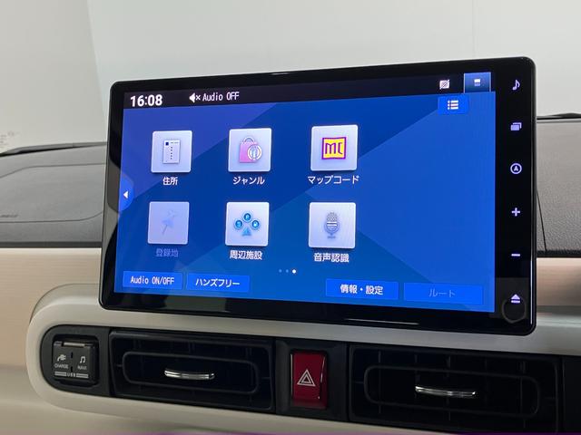 ムーヴキャンバスストライプスＧ　１０型ナビ　Ｐカメラ　駐車支援システム追突被害軽減ブレーキ　コーナーセンサー　ＬＥＤ　スマートキー　両側パワスラ　前席シートヒーター　スマートパノラマパーキング　　ＤＶＤ　Ｂｌｕｅｔｏｏｔｈ　ＵＳＢ　前後車内ドラレコ　パノラマカメラ（滋賀県）の中古車
