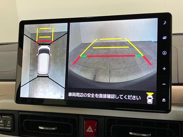 ムーヴキャンバスストライプスＧ　１０型ナビ　Ｐカメラ　駐車支援システム追突被害軽減ブレーキ　コーナーセンサー　ＬＥＤ　スマートキー　両側パワスラ　前席シートヒーター　スマートパノラマパーキング　　ＤＶＤ　Ｂｌｕｅｔｏｏｔｈ　ＵＳＢ　前後車内ドラレコ　パノラマカメラ（滋賀県）の中古車