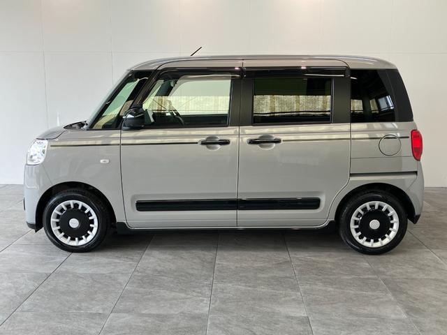 ムーヴキャンバスセオリーＧターボ　９型ディスプレイオーディオ　駐車支援機能追突被害軽減ブレーキ　スマアシ　コーナーセンサー　ＬＥＤ　両側パワスラ　シートヒーター　９型ディスプレイオーディオ　Ｂｌｕｅｔｏｏｔｈ　ＵＳＢ　レーダークルコン　駐車支援システム　ドラレコ（滋賀県）の中古車