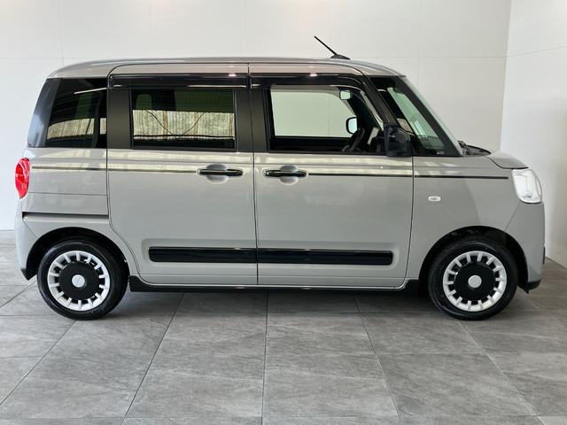 ムーヴキャンバスセオリーＧターボ　９型ディスプレイオーディオ　駐車支援機能追突被害軽減ブレーキ　スマアシ　コーナーセンサー　ＬＥＤ　両側パワスラ　シートヒーター　９型ディスプレイオーディオ　Ｂｌｕｅｔｏｏｔｈ　ＵＳＢ　レーダークルコン　駐車支援システム　ドラレコ（滋賀県）の中古車
