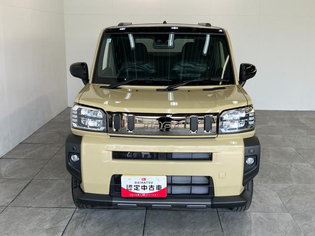 タフトＧターボ　ダーククロムベンチャー　届出済未使用車追突被害軽減ブレーキ　スマアシ　コーナーセンサー　ＬＥＤ　スマートキー　オートエアコン　前席シートヒーター　ナビ取付時用バックカメラ　サンルーフ　レーダークルーズコントロール　エコアイドル（滋賀県）の中古車