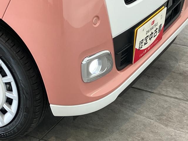ムーヴキャンバスストライプスＧ　両側電動スライドドア　届出済未使用車追突被害軽減ブレーキ　スマアシ　コーナーセンサー　ＬＥＤ　スマートキー　両側電動スライドドア　前席シートヒーター　ナビ取付時用バックカメラ　オートエアコン　エコアイドル（滋賀県）の中古車
