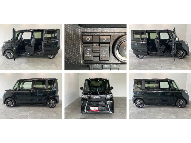 タントカスタムＲＳターボ　フルセグナビ　バックカメラ　両側パワスラ追突被害軽減ブレーキ　スマアシ　コーナーセンサー　ＬＥＤ　スマートキー　両側電動スライドドア　前席シートヒーター　オートエアコン　フルセグナビ　ＤＶＤ　Ｂｌｕｅｔｏｏｔｈ　ＵＳＢ　バックカメラ（滋賀県）の中古車